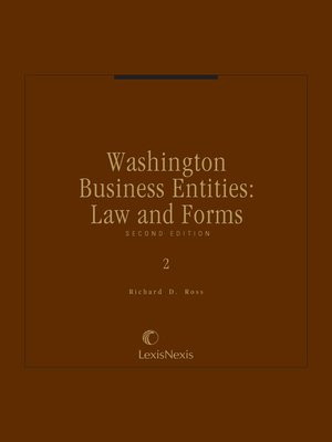cover image of Washington Business Entities: Law and Forms
